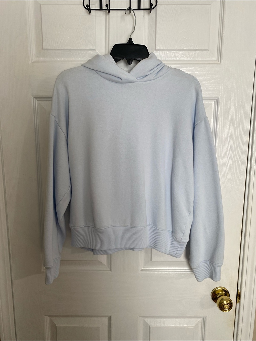Light Blue Women's Hoodie Sweater